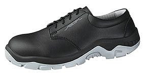 ABEBA Sicherheitsschuhe anatom Halbschuh schwarz, S2, Ristbereich mit Schnürung, Mikrofaser, 2136-39