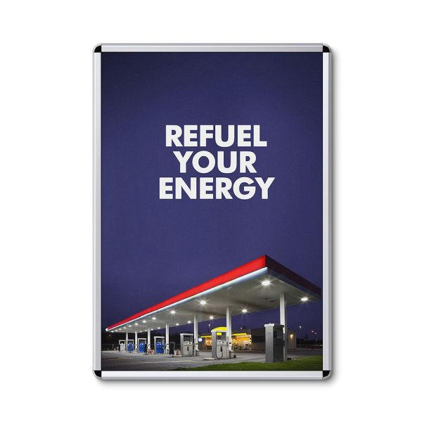 Showdown Displays Klapprahmen DIN A0 (Rondo - 32 mm), KRA0R32