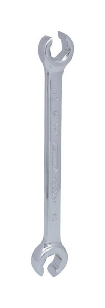KS Tools CHROMEplus Offener Doppel-Ringschlüssel, abgewinkelt, 12x13mm, 518.0524