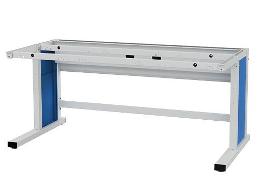 Bedrunka+Hirth workergo Grundgestell C-Fuß, Tiefe 600, elektrische Höhenverstellung 2 Motoren, Maße in mm (BxT): 750 x 750, C075E275G