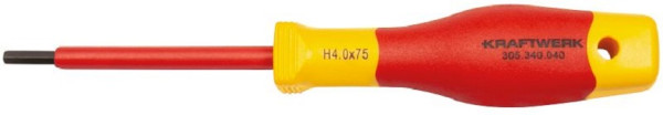 Kraftwerk Elektriker-Schraubendreher Innensechskant 4 mm, 305.340.040