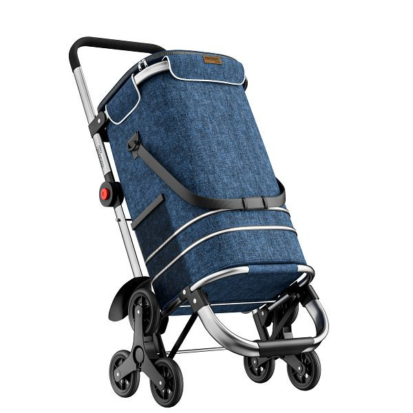 monzana Einkaufstrolley Treppensteiger Blau, 109122, 4251776909158