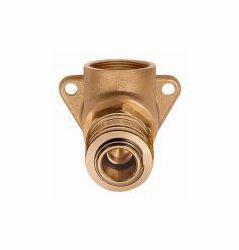 Riegler Deckenwinkel mit Schnellverschlusskupplung NW 7,2, Messing, 107273