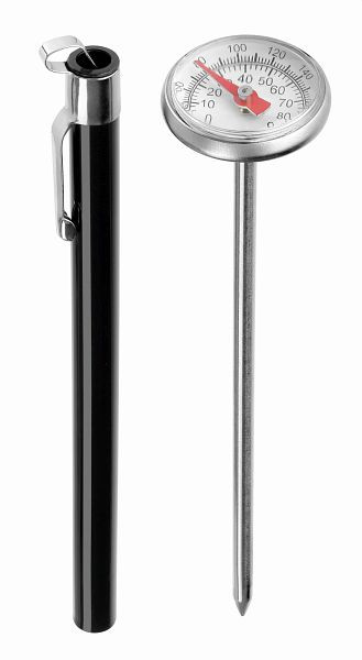 Bartscher Thermometer A1020 KTP, Material: Edelstahl, Kunststoff, 292044, 4015613664293