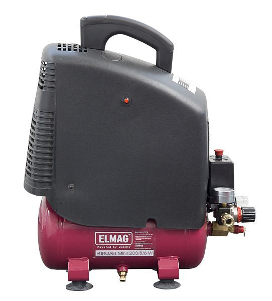 ELMAG Kompressor EUROAIR MINI 200/8/6 W - 'SET-AKTION', 10009