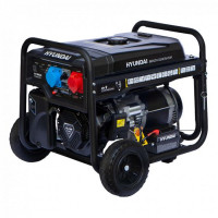 Produktbild von HYUNDAI Benzin-Generator, 7,7 kW, 230 V (32 A) und 400 V, HY8500LEK-T HYUNDAI Benzin-Generator, 7,7 kW, 230 V (32 A) und 400 V, HY8500LEK-T