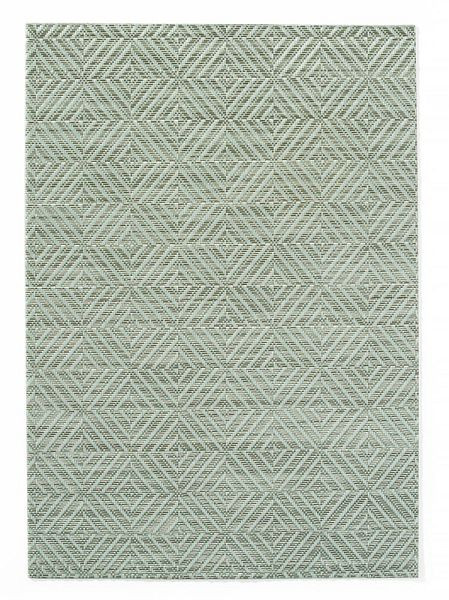 Hendi Platzset, geometrisches Muster, Grün, 450 x 300mm, VE: 6 Stück, 597934