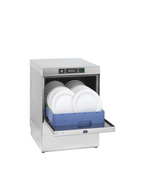gel-o-mat Geschirrspülmaschine, Modell E GS 50 KD, Waschmittelpumpe, Glanzmittelpumpe + intern Wasserenthärter, 3043KD