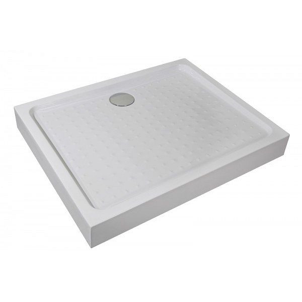 Sanotechnik ABS Eckbrausetasse, Abmessungen 70x90x12,5cm, PP79