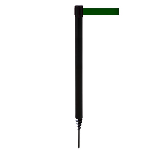 Stein HGS Personenleitsystem -P-Line Outside-, schwarz, grün, mit Gurtendstück (Standard), 37689-0901