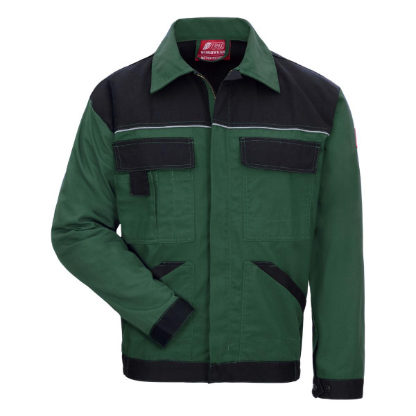 NITRAS MOTION TEX LIGHT, Arbeitsjacke, Größe: 64, Farbe: grün, VE: 10 Stück, 7554-64