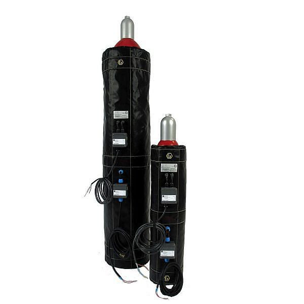 Kuhlmann Electro Heat ATEX Gasflaschenheizung 230V 380W für 10L Gasflaschen, 23-4266