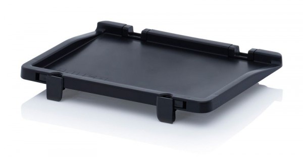 Auer ESD-Scharnierdeckel für Eurobehälter, Passend für Grundmaß: 30 x 20 cm, ESD SD 32