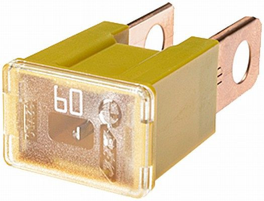 HELLA Sicherung, PAL-Blocksicherung Serie1, 60A, gelb, Stecker: Male, 8JS 740 026-211
