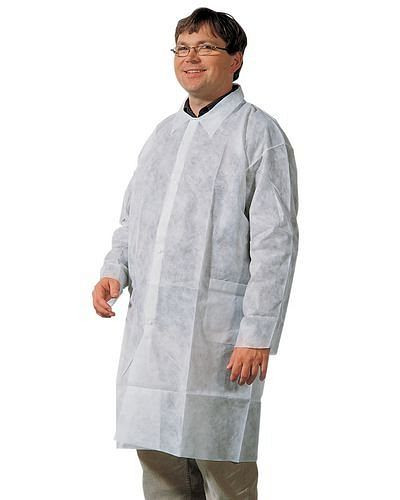 ASATEX Polypropylen-Kittel, Größe XL, weiß, 129877, 4029201123147