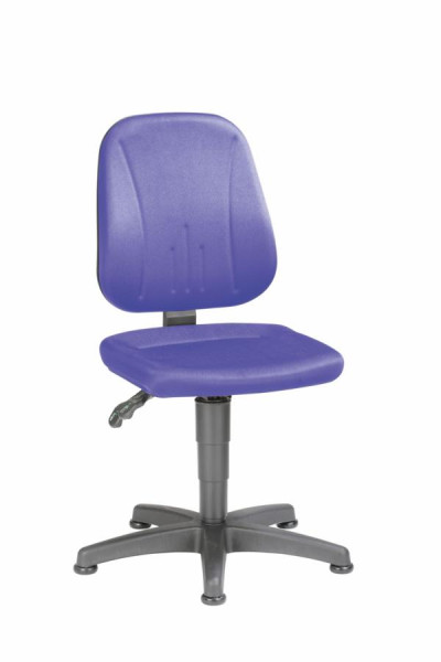 bimos Unitec mit Gleiter und Stoff blau Sitzhöhe 440-620 mm, 9650-CI02