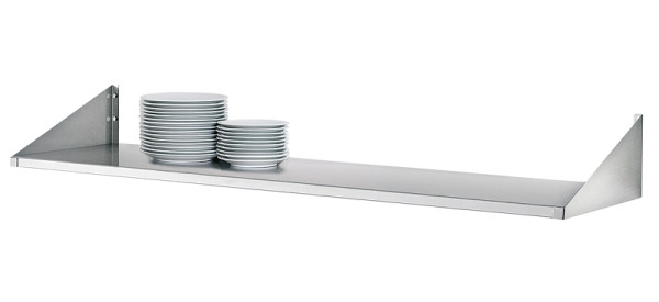 Bartscher Tellerbord 1200x300 mm, Chromnickelstahl, 363120