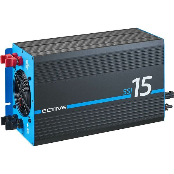 ECTIVE SSI 15 1500W/24V Sinus-Wechselrichter mit MPPT-Laderegler, Ladegerät, NVS- und USV-Funktion, TN2405