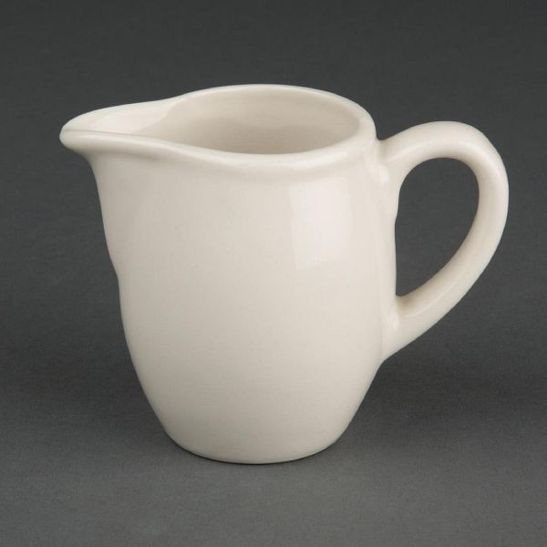 Olympia Ivory Milchkännchen 8,5cl (6 Stück), ofen-, mikrowellen- und spülmaschinengeeignet, U143