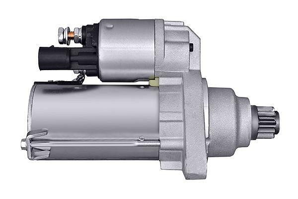 HELLA Starter/Anlasser, 12V, 1.1kW, für u.a. VW Polo (6R1, 6C1), 8EA 012 528-591