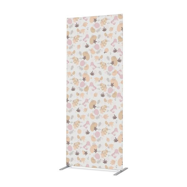 Showdown Displays Textil Raumteiler Deko 85-200 Foya Blumen, ZBSLIM085-200-DSI22