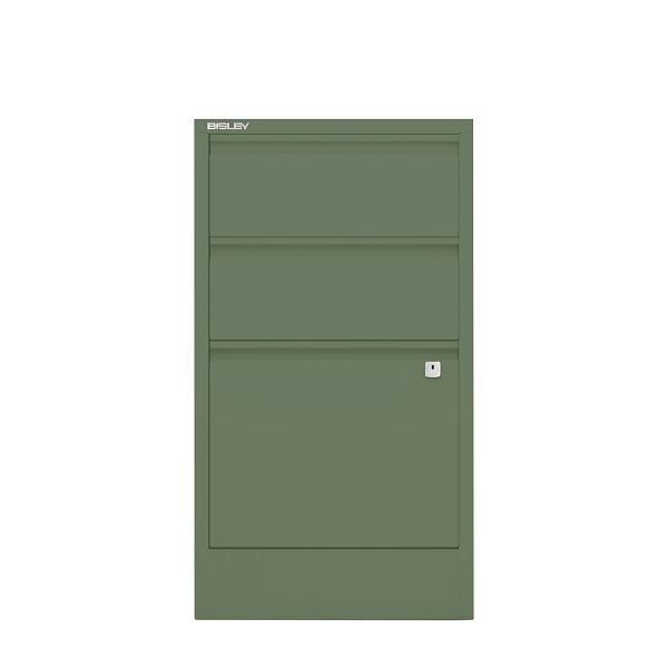 Bisley Home Filer, 2 Universal-, 1 HR-Schublade, 623 olivgrün, HF3623