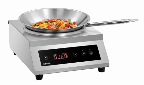 Bartscher Induktionswok IW 50, Material Kochmulde: Glas, 105929, 4015613729688