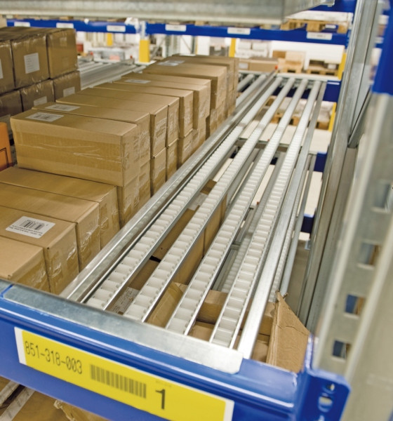 BITO Fachebene Rollenleistensegment Set 2700x1100 8RL verzinkt, 28868