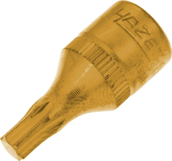 Hazet Schraubendreher-Steckschlüsseleinsatz TORX®, Vierkant hohl 6,3 mm (1/4 Zoll), Innen TORX® Profil, T27, 8502-T27