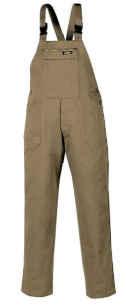 teXXor Latzhose (290 g/m²) Größe: 98, Farbe: khaki, 8030-98