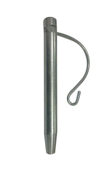 Schake Federstecker für Schalungsstützen als Ersatz zu G-Haken oder anderen Anwendungen Stahlrohr Ø 14 mm, Länge: 130 mm Ausführung: verzinkt, 11800