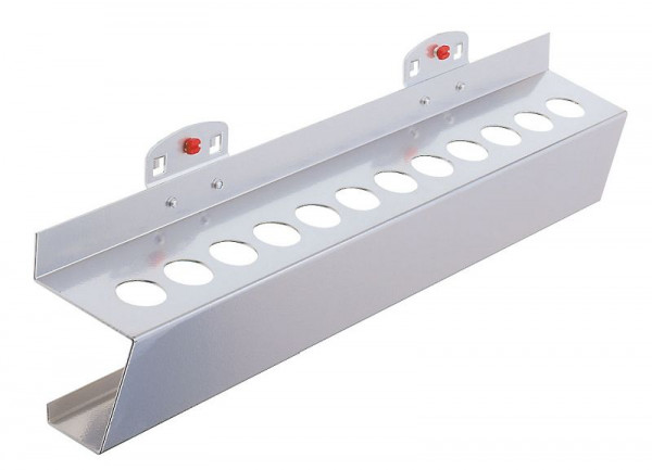 Kappes RasterPlan Werkzeughalter für MK 3 (12 x Ø 23 mm), B395 xT60 mm, alufarben, 4042.00.3001