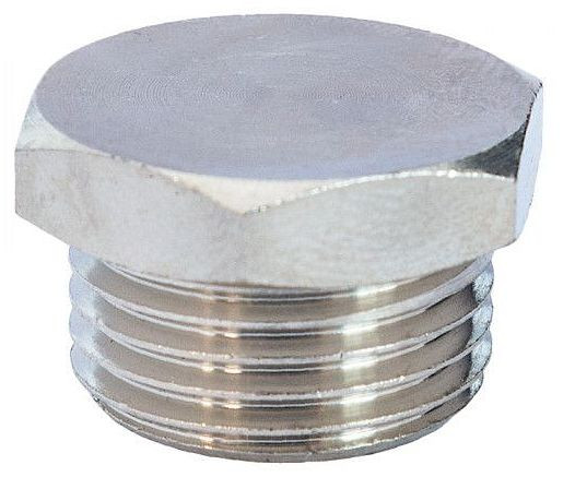 Airpress Stopfen 1/8" Außengewinde, rostfreier Stahl, 37500