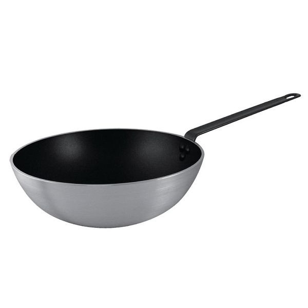 Vogue Wok 30cm Durchmesser, Material: Aluminium, CE165, 5050984209246