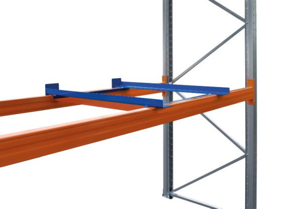 hofe Tiefenwinkelrahmen mit Endanschlag für Regaltiefe 1100 mm, RAL 5010 enzianblau, PH-TWR1100