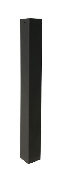 Schake Stilpoller mit Flachkopf, Stahlrohr 70 x 70 mm, ortsfest, zum Einbetonieren, 4071B