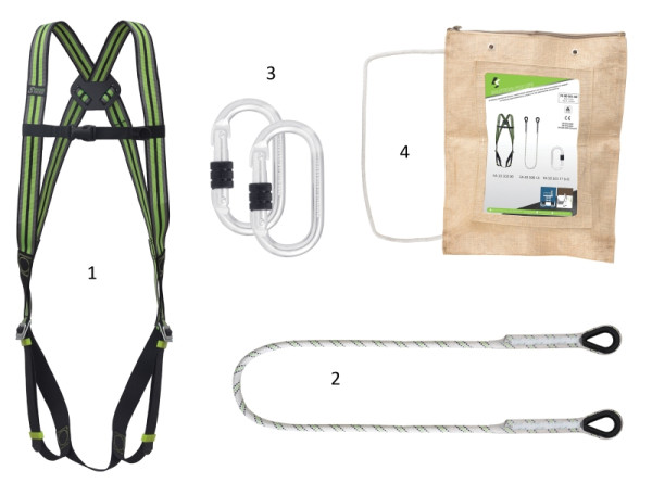 Kratos Set für Arbeitsbühne, Rückhalt, FA8000100, 3700671402017