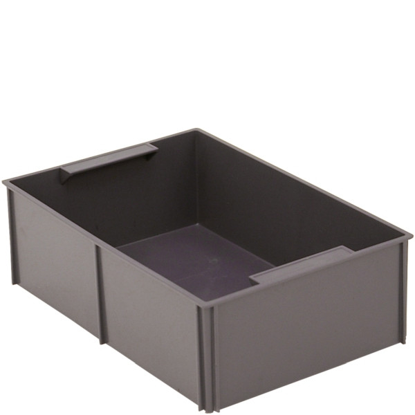 BITO Einsatzkasten EEK26178 KLT schwarz, 16 Stück, 179x5x65mm, 22539