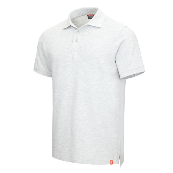 NITRAS MOTION TEX LIGHT, Poloshirt, vorgewaschen, Polokragen, 100% Baumwolle, 200g/qm, Größe: XS, Farbe: hellgrau, VE: 20 Stück, 7010-1300-XS