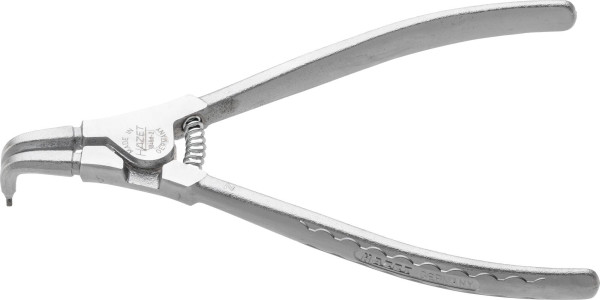 Hazet Sicherungsring-Zange, Norm: DIN 5254 Form B, Oberfläche: verchromt, Spitze stahlgrau, Länge: 180 mm, 1846D-2