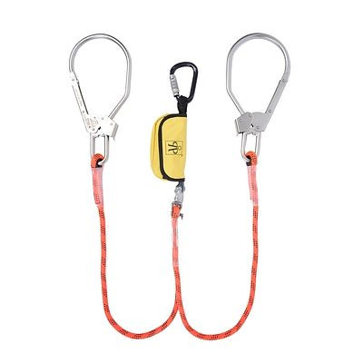 Preising Y-Verbindungsmittel, Karabiner 1485+1502, 1,9 m, 140 kg, 11 mm Kernmantelseil, 1547_1485_W_1502-019