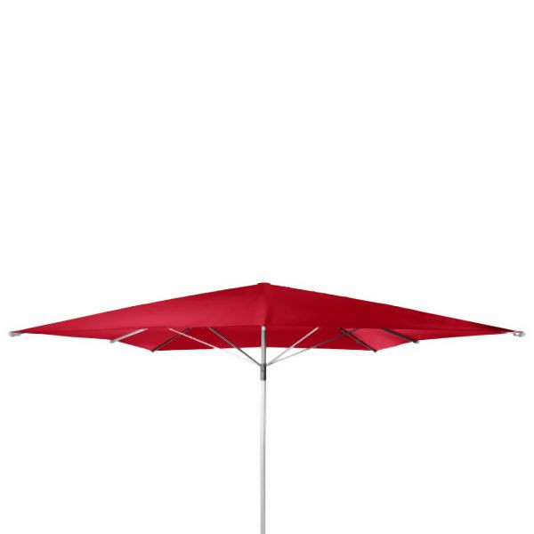 doppler TELESTAR 4x4m - Rohr 65mm, Design 809 rot, mit Windventil, ohne Volant, 468701MWOV809