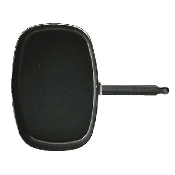 Matfer Bourgeat Antihaft Fischbratpfanne rechteckig 38 cm, nicht spülmaschinenfest, E831