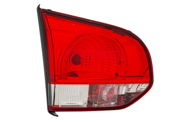 HELLA Heckleuchte, Glühlampe, innerer Teil, für u.a. VW Golf VI (5K1), Basic, Highline, für Rechtsverkehr, links, 2SA 009 923-091