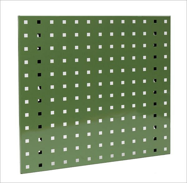 ADB Lochplatte, Maße: 493x456mm, Farbe: grün, RAL 6011, 23006