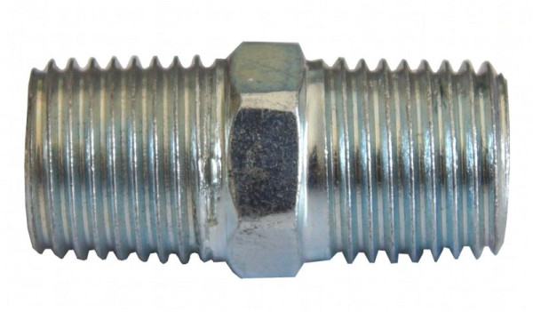AEROTEC Doppelnippel 1/4 Zoll AG - 1/4 Zoll AG, 9050373-PS