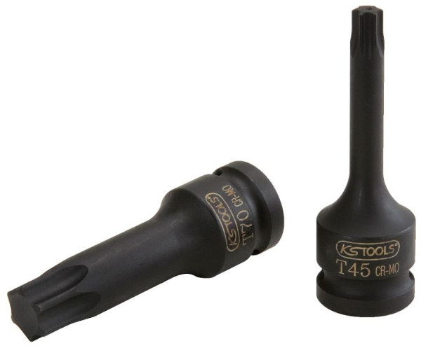 KS Tools 1/2" Kraft-Bit-Stecknuss Torx, lang, T55, 911.0919