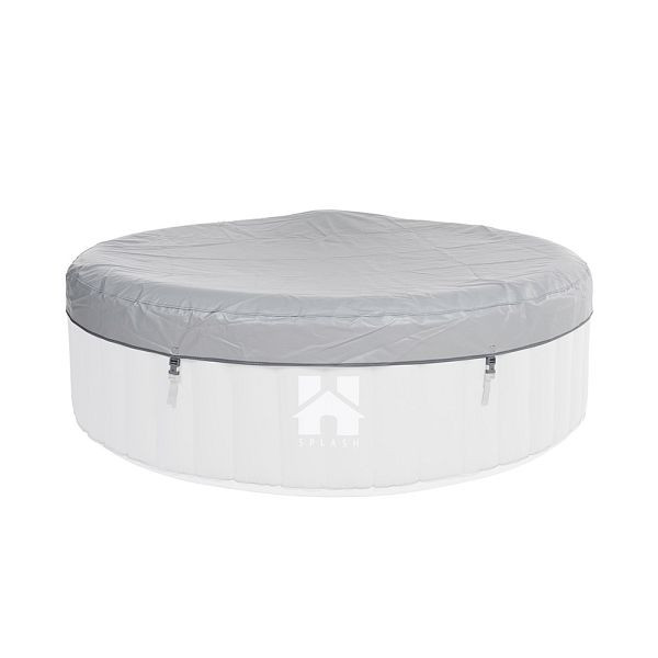 HOME DELUXE Whirlpool Abdeckung CAPE SPLASH, Farbe: Grau, 73670