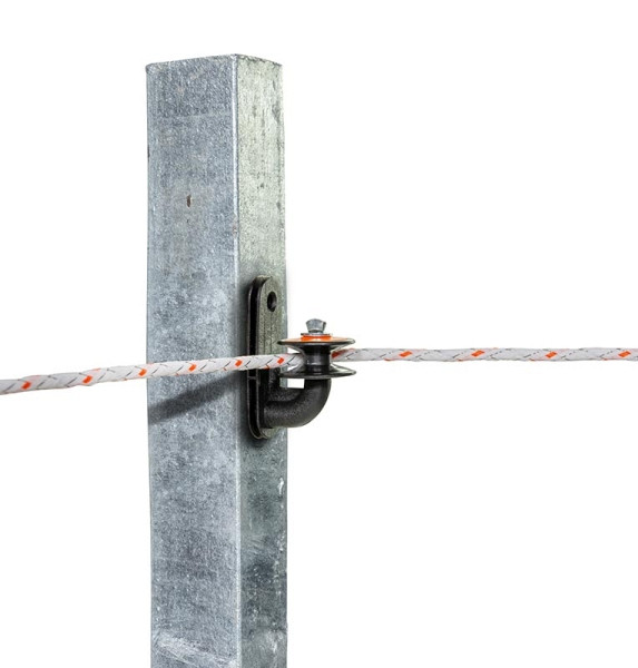Gallagher Rollen-Eckisolator für Metallpfähle, VE: 5 Stück, 086528