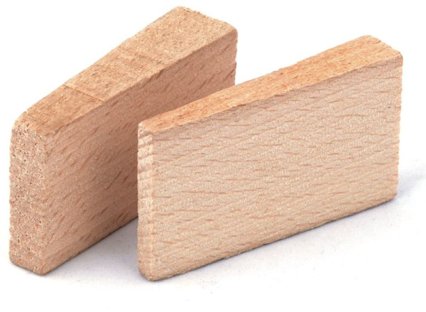 Pinie Baukeile Abmessungen: 180 x 59 x 0 / 30 mm, VE: 12 Stück, 82-1805930012